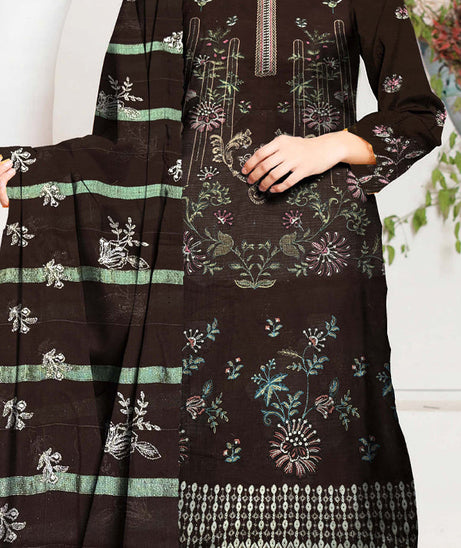 Adan Print Lawn'25 V#5255 (Chocolate)