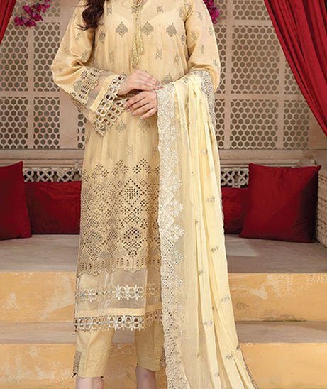 Afreen Emb Lawn`25 (V # 4)  D # 06