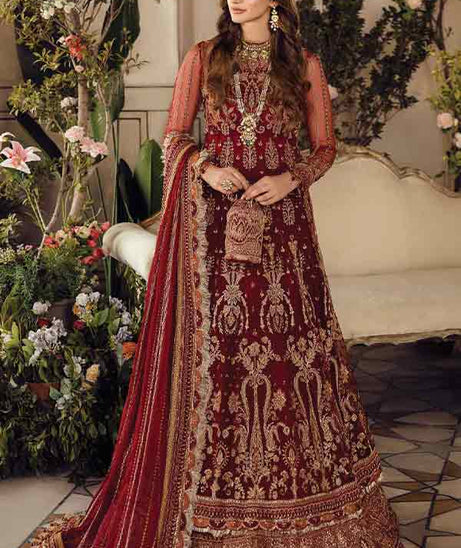 Afrozeh La Fuchsia Wedding Edit`22 D#01
