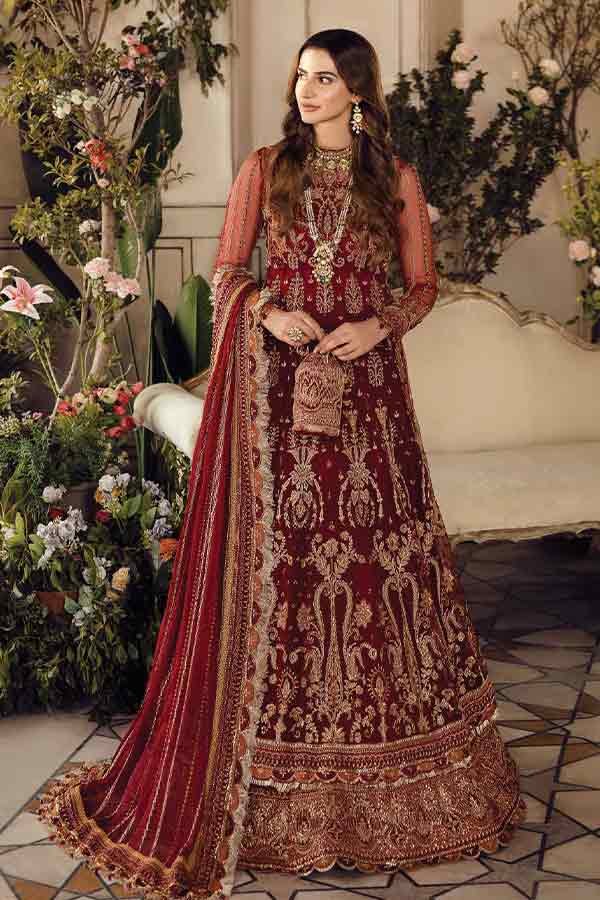 Afrozeh La Fuchsia Wedding Edit`22 D#01