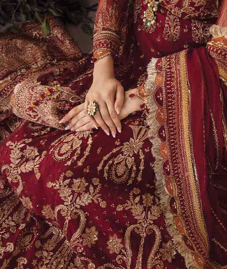 Afrozeh La Fuchsia Wedding Edit`22 D#01
