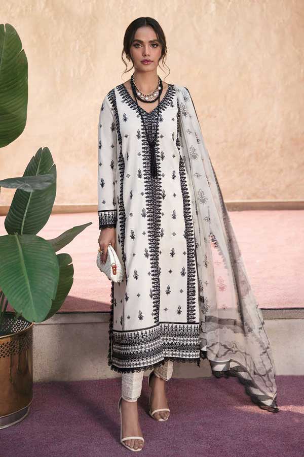 Afrozeh Lamhay Luxury Lawn'23 AL#01 MIRAGE