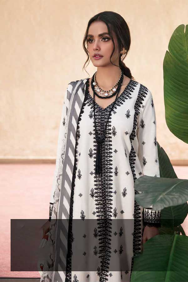 Afrozeh Lamhay Luxury Lawn'23 AL#01 MIRAGE