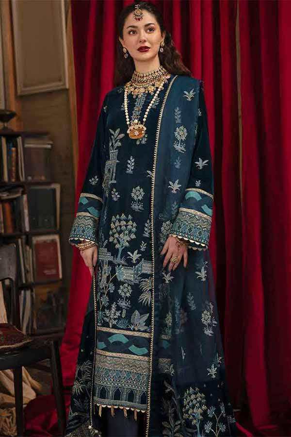 Afrozeh Naghma Luxury Velvet'21 D#3 (NOR-E-JAN)