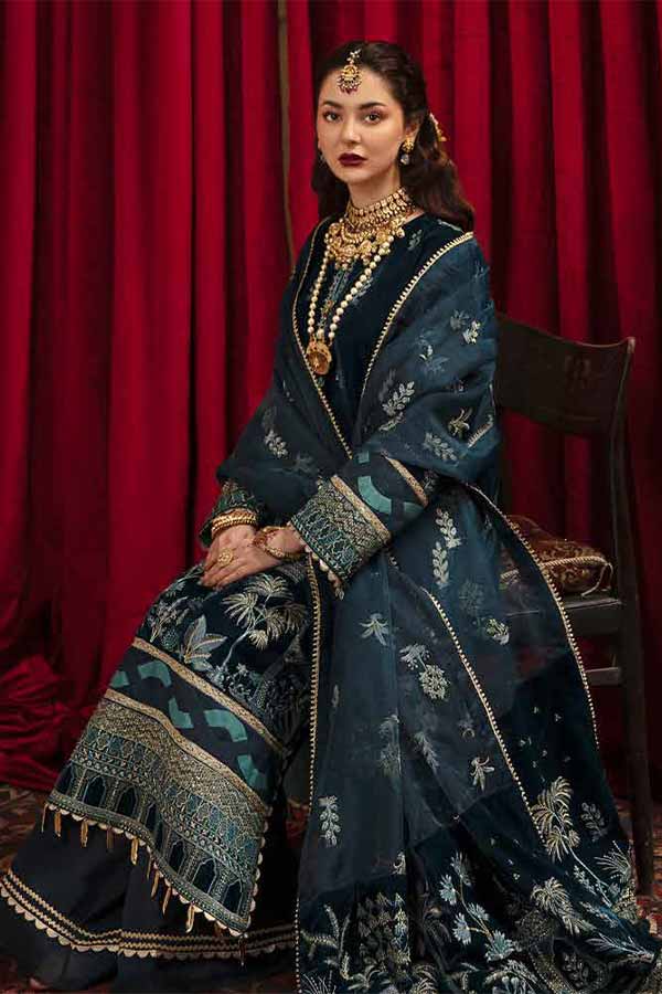 Afrozeh Naghma Luxury Velvet'21 D#3 (NOR-E-JAN)
