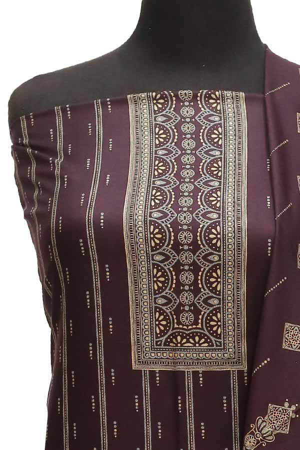 Ajwa D/Dhanak L/Suiting`21 D#733 (D Purple)