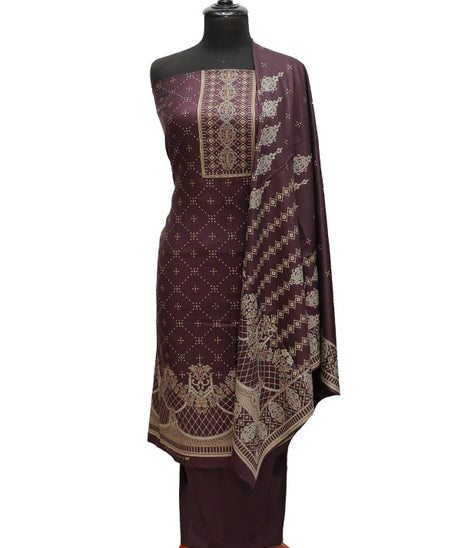 Ajwa D/Dhanak L/Suiting`21 D#735 (CH Brown)