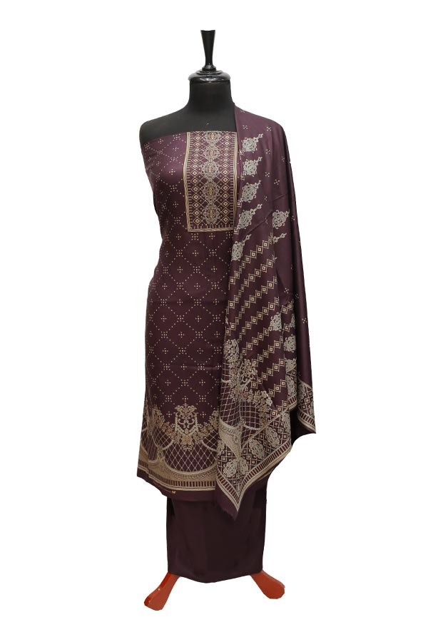 Ajwa D/Dhanak L/Suiting`21 D#735 (CH Brown)