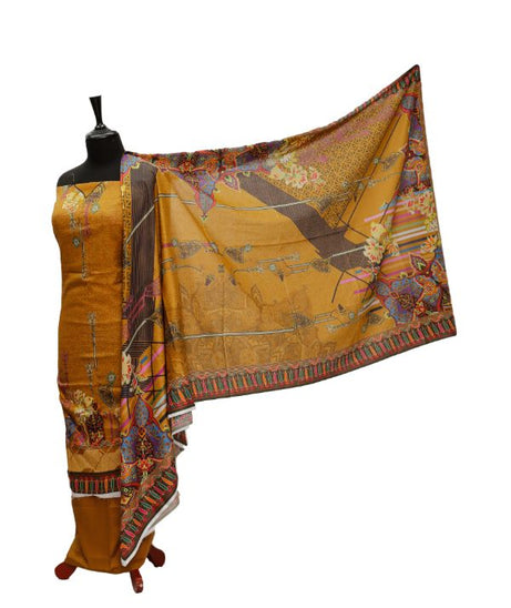 Ajwa D/Luxury Lawn`21 D#1019 (D-Brown)