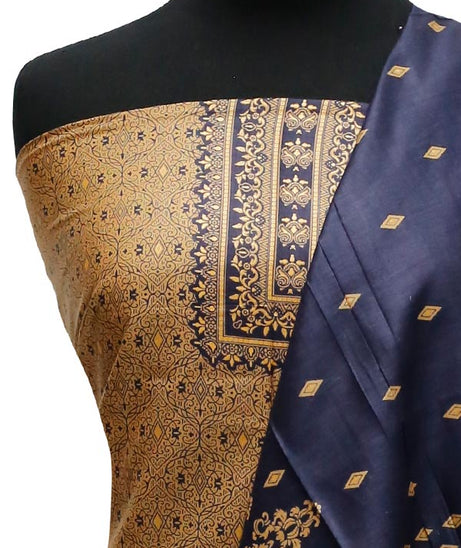 Al Hamra Designer Linen`22 D#312 N-Blue