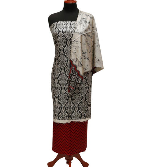 Al Hamra Designer Linen`22 D#314 Black