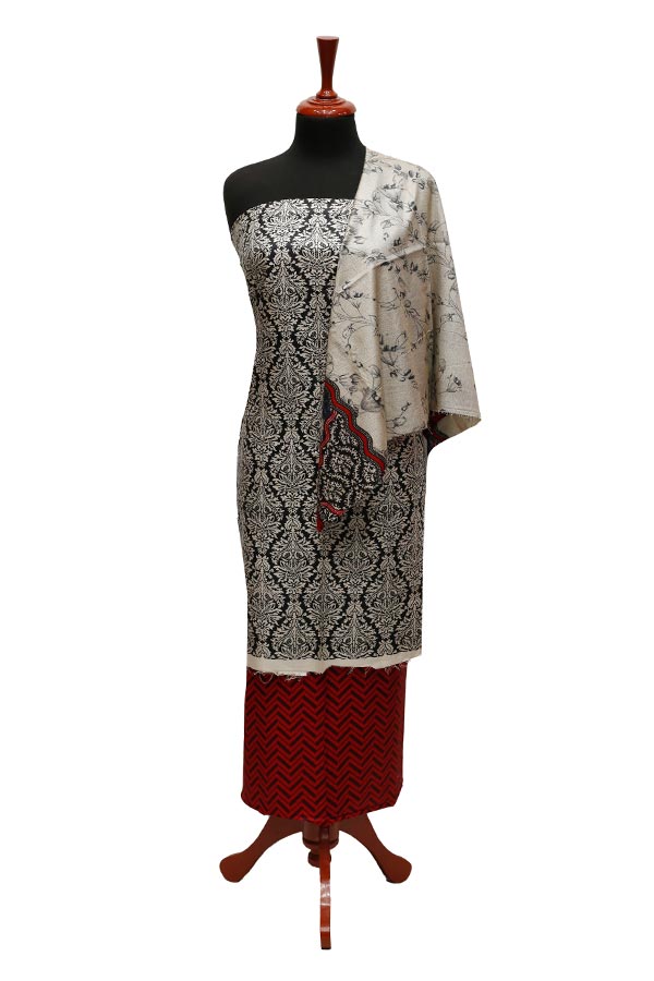 Al Hamra Designer Linen`22 D#314 Black