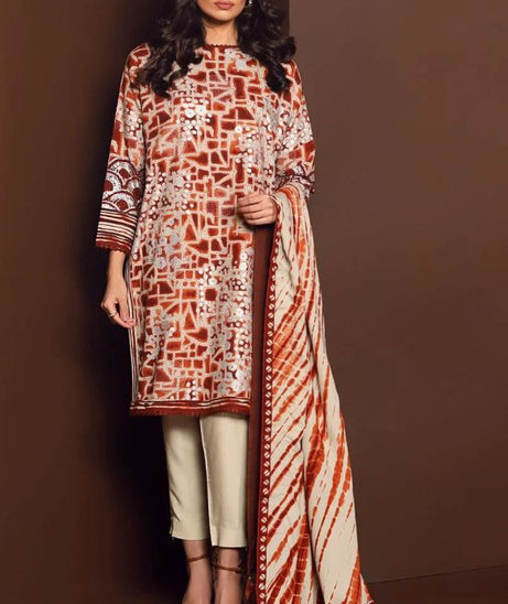 Al Karam Winter Collection?20 FW#27.1 Brown