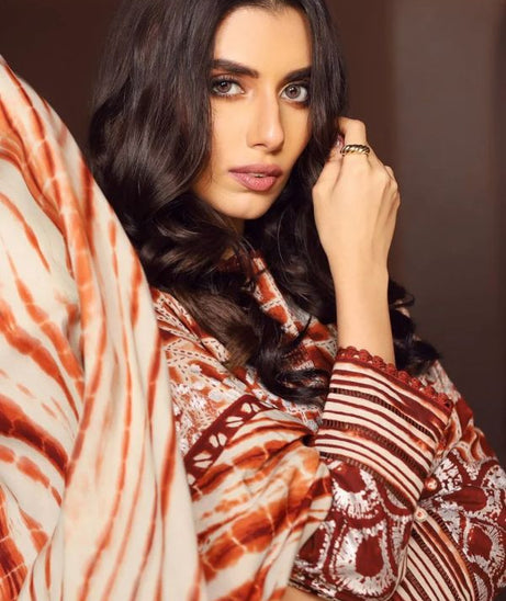 Al Karam Winter Collection?20 FW#27.1 Brown