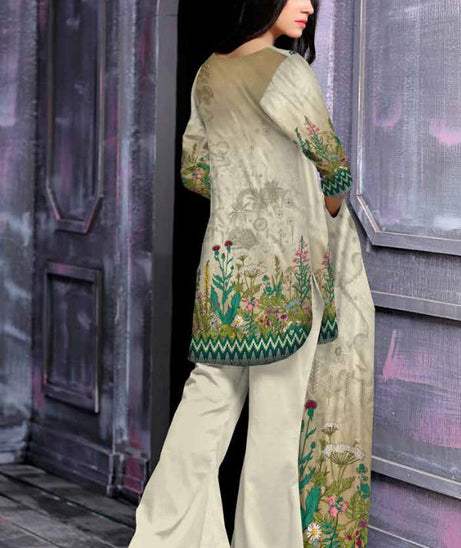 Al Rauf D/Emb Print Lawn`22 D#22258 (Skin)