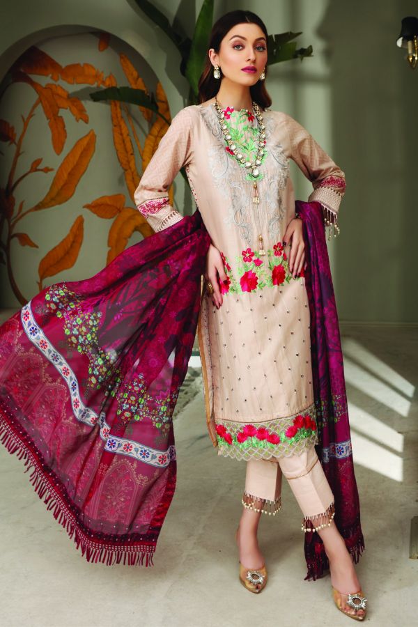 Al Zohaib Premium Lawn`21 D#01