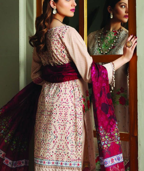 Al Zohaib Premium Lawn`21 D#01