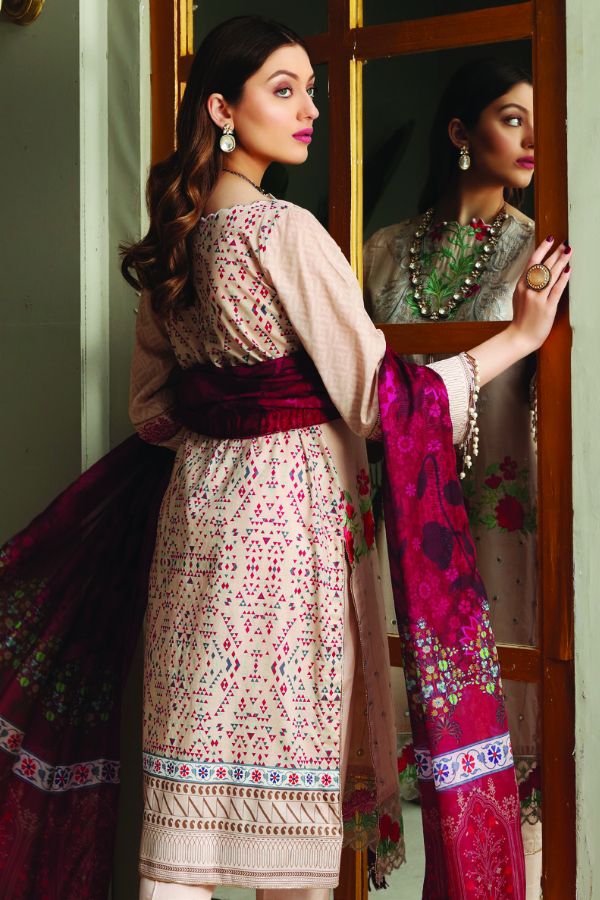Al Zohaib Premium Lawn`21 D#01