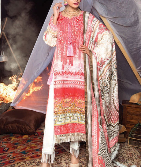 Al Zohaib Wintry Breeze Shawl Collection`20 D#9