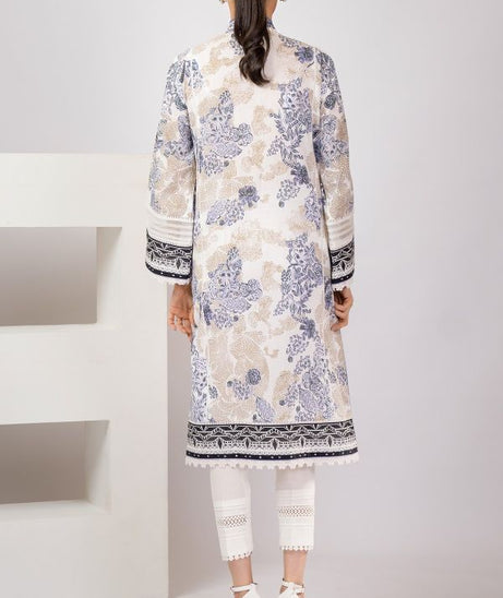 AL Karam S/S Lawn Shirt`21 SS#38.1 (Cream)