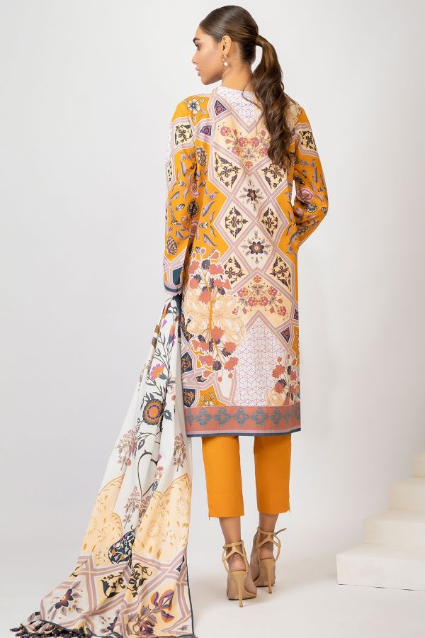 AL Karam S/S Lawn`21 SS#16 (Chrome Yellow)