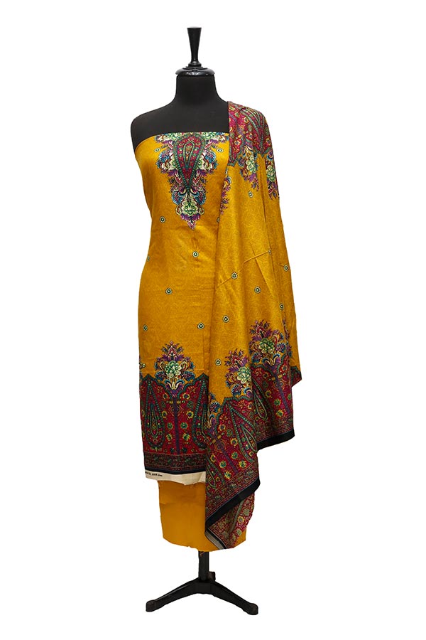 AH Gul Jaan D/Linen`21 D#301 (Mustard)