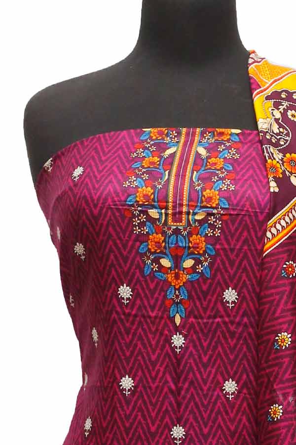 AH Gul Jaan D/Linen`21 D#303 (Purple)