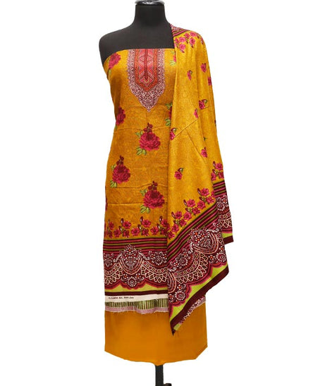 AH Gul Jaan D/Linen`21 D#305 (Mustard)