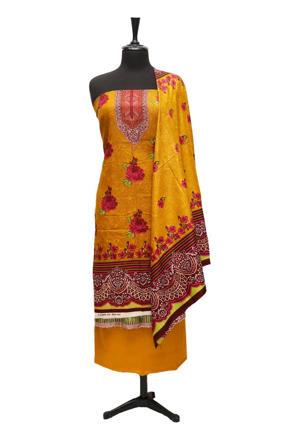 AH Gul Jaan D/Linen`21 D#305 (Mustard)