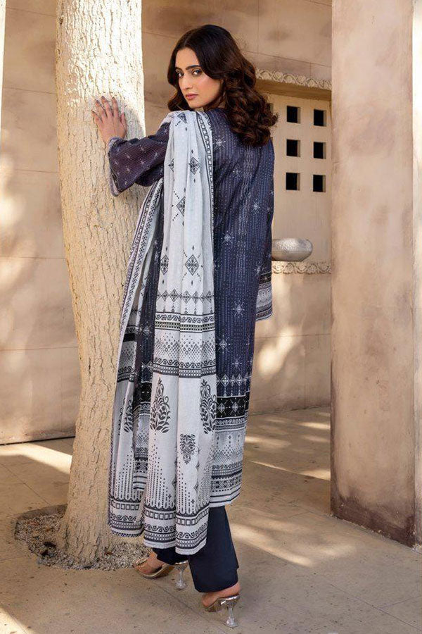 Alishba D/Print Lawn`25 D#4073 (Nevy)