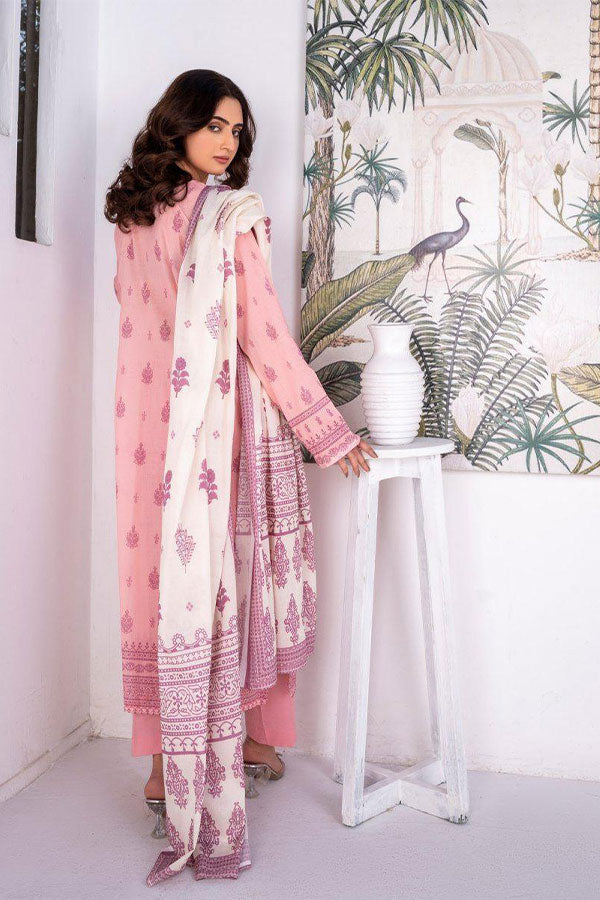 Alishba D/Print Lawn`25 D#4076 (Pink)