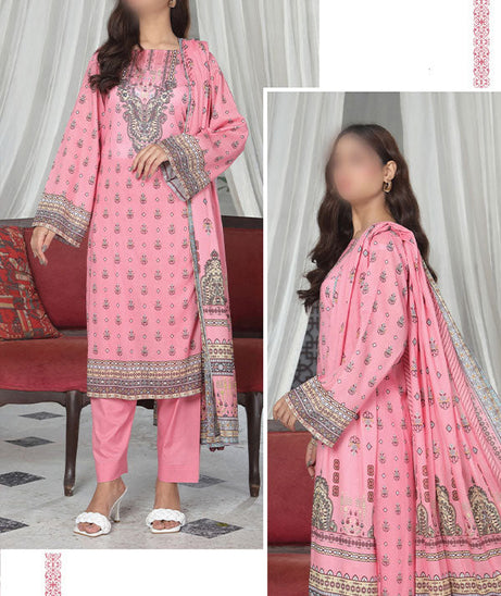 Alishba Digital Lawn`26 D#21182 (Pink)