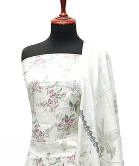 Alishba Digital Linen`25 D#1037 (Cream)