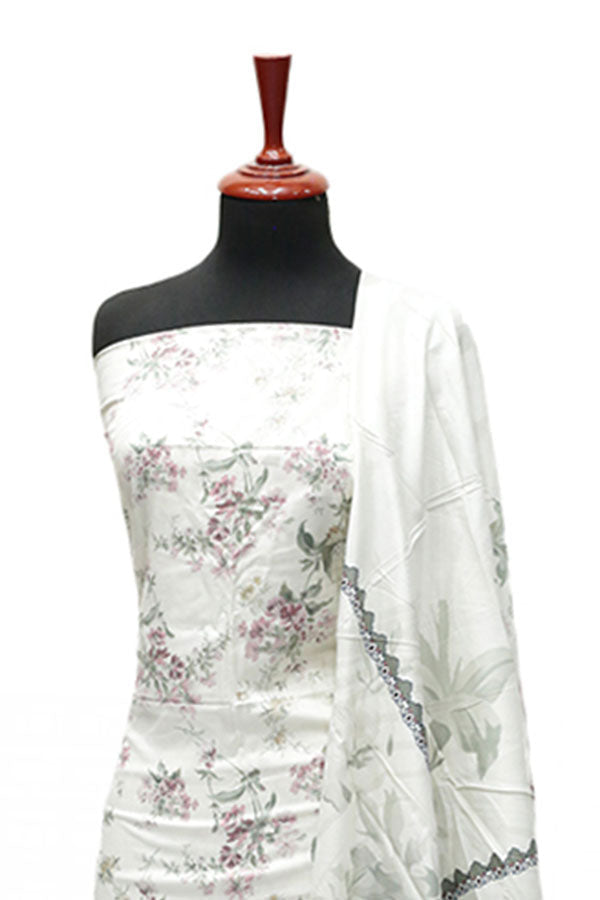 Alishba Digital Linen`25 D#1037 (Cream)
