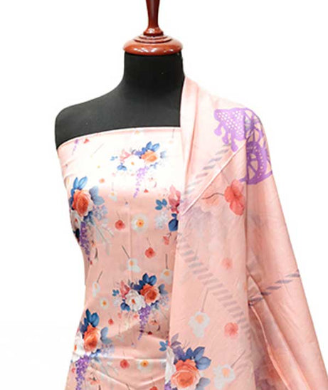 Alishba Haya Lawn`26 D#4862 (Peach)