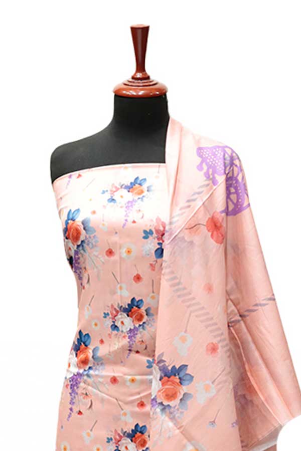 Alishba Haya Lawn`26 D#4862 (Peach)