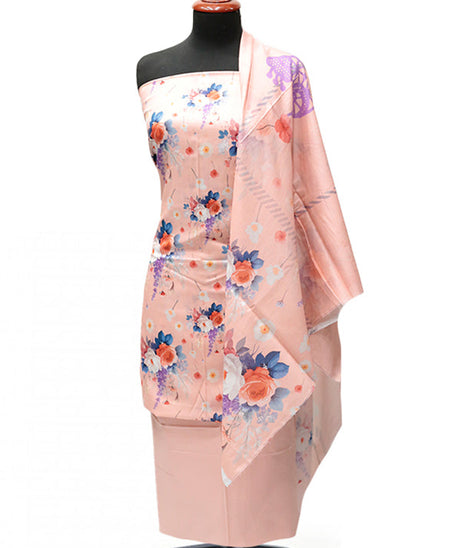 Alishba Haya Lawn`26 D#4862 (Peach)