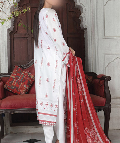 Alishba Haya Lawn`26 D#3773 White