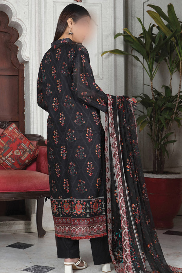 Alishba Haya Lawn`26 D#3776 Black