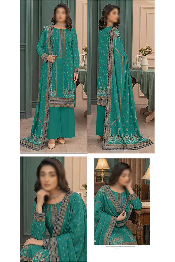 Alishba Haya Lawn`26 D#4197 (Ferozi)