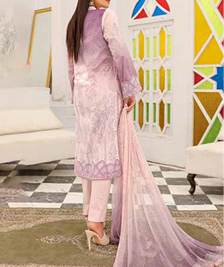 Alizeh Jan DP Lawn C/Dupatta'22 D#900 L Peach