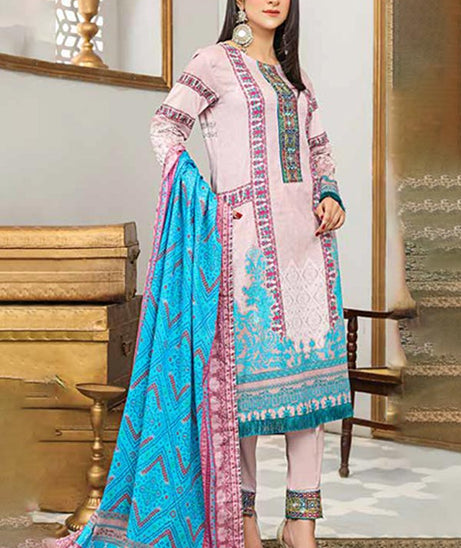Alizeh Jan D/Print Lawn'22 D#22984 L Peach