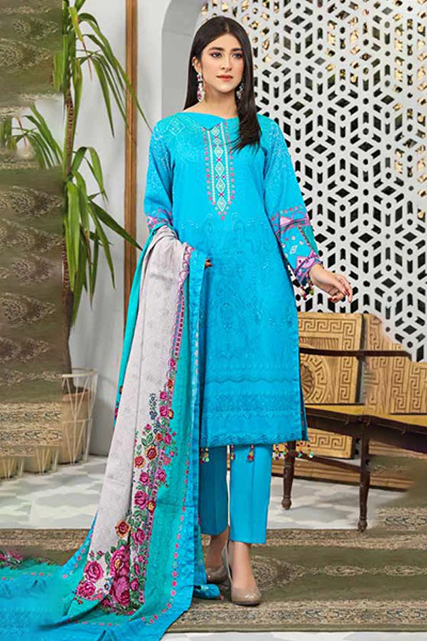 Alizeh Jan D/Print Lawn'22 D#22985 D Ferozi