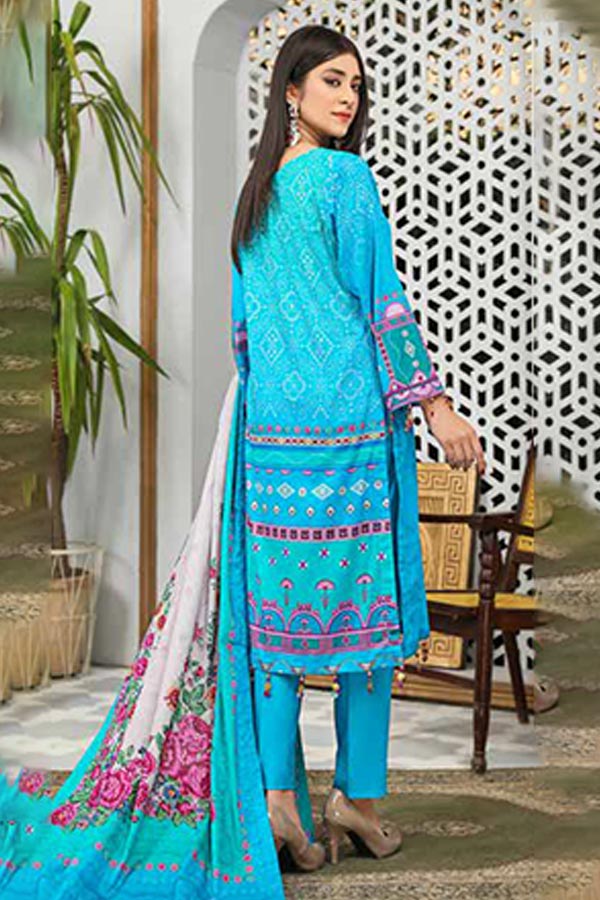 Alizeh Jan D/Print Lawn'22 D#22985 D Ferozi