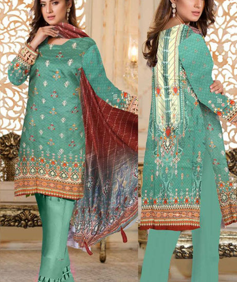 Ammara Digital Emb Lawn`22 (Vol-7) D#05