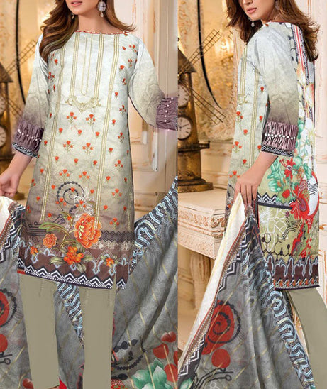 Ammara Digital Emb Lawn`22 (Vol-8) D#03