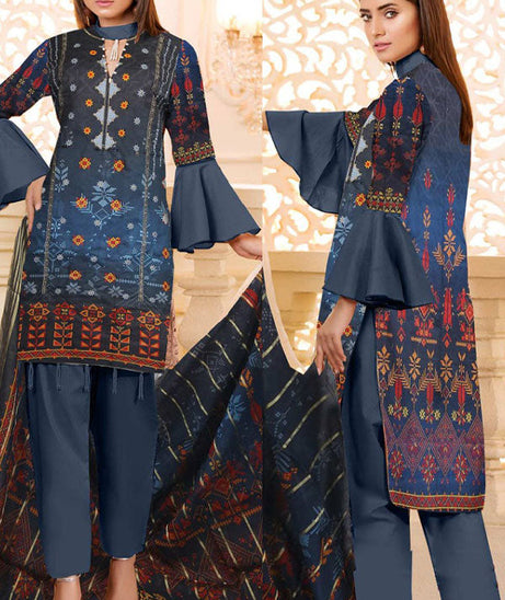 Ammara Digital Emb Lawn`22 (Vol-8) D#06