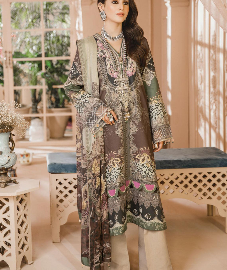 Anaya Noor Bano Embroidered`21 D#3 (Naina)