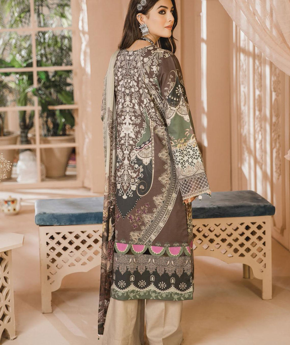 Anaya Noor Bano Embroidered`21 D#3 (Naina)