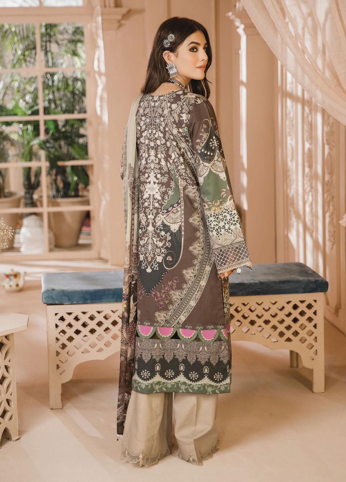Anaya Noor Bano Embroidered`21 D#3 (Naina)